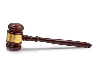 10-1/4" Genuine Wooden Gavel